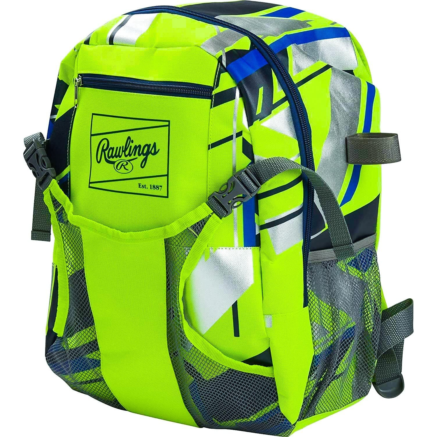 Rawlings | Remix Baseball & Softball Equipment Bag | T-Ball / Rec / Travel | Backpack - Green