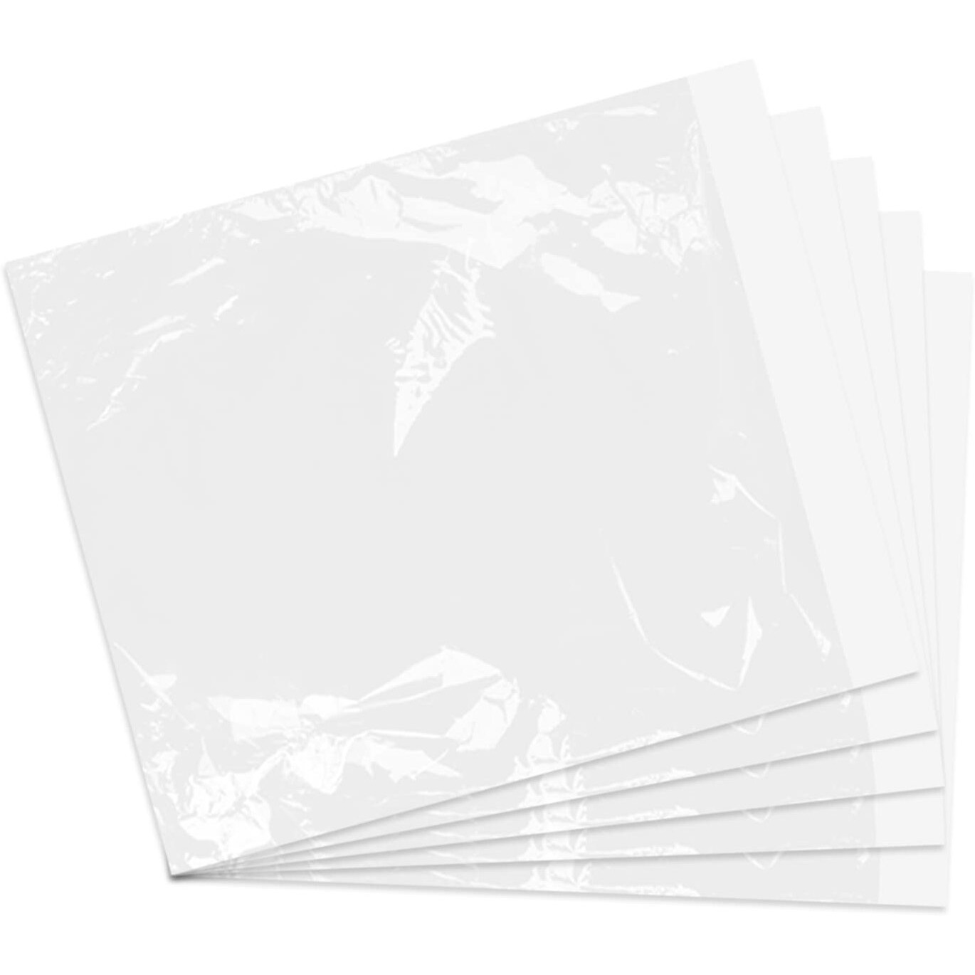 9527 Product 4.5" X 5.5" Clear Adhesive Top Loading Packing List/Shipping Label Envelopes (200 Pack)