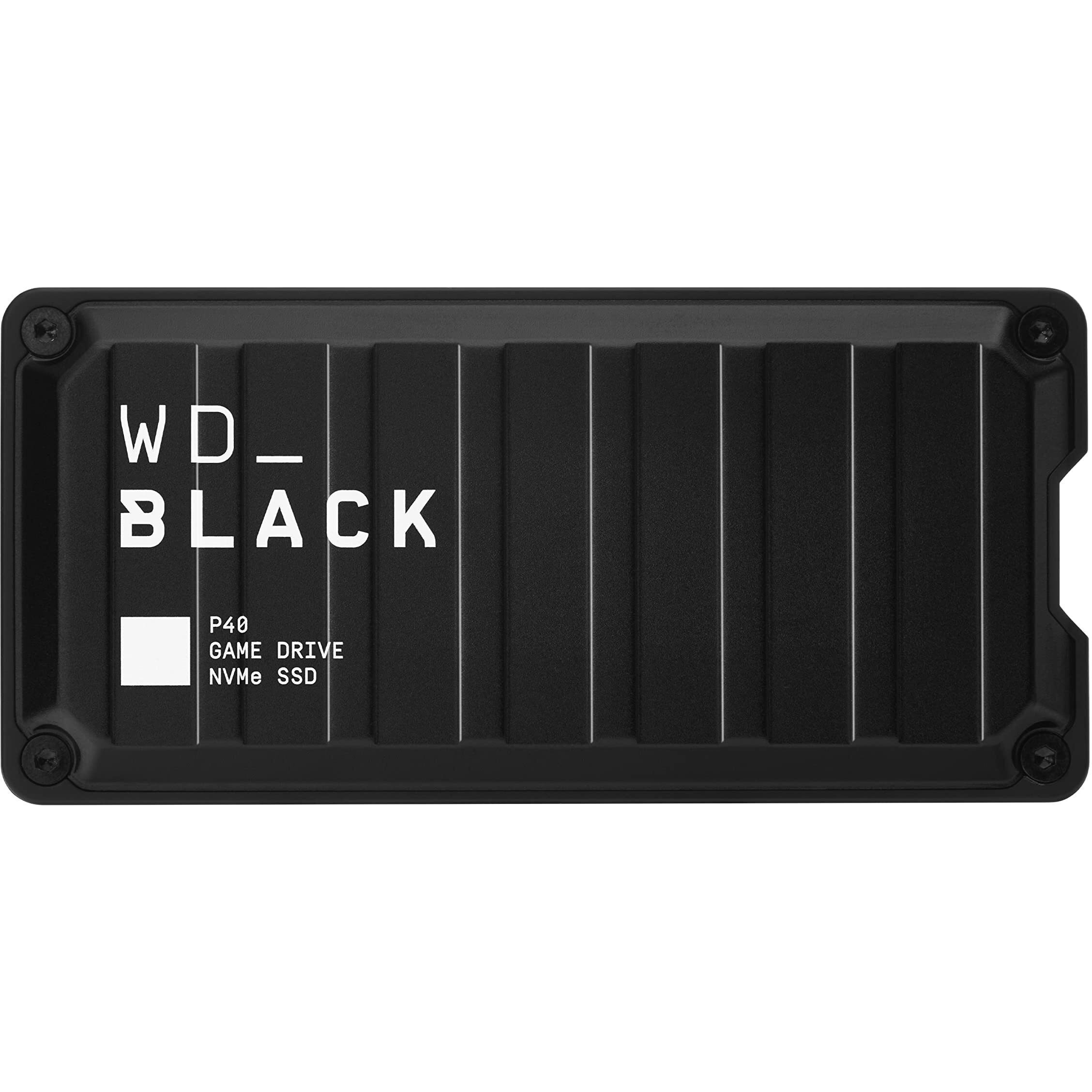Wd_Black 2Tb P40 Game Drive Ssd - Up To 2,000Mbs, Rgb Lighting, Portable External Solid State Drive , Compatible With Playstation, Xbox, Pc, & Mac - Wdbawy0020Bbk-Wesn