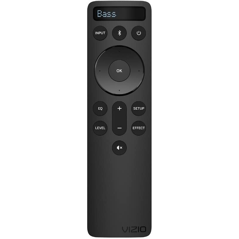 Oem Replacement Backlit Display Bluetooth Remote For Vizio 5.1 Premium Sound Bar Home Theater System M512-H6, V51-H6, V51X-J6, M51A-H6, M512A-H6, 51Ax-J6, P514A-H6