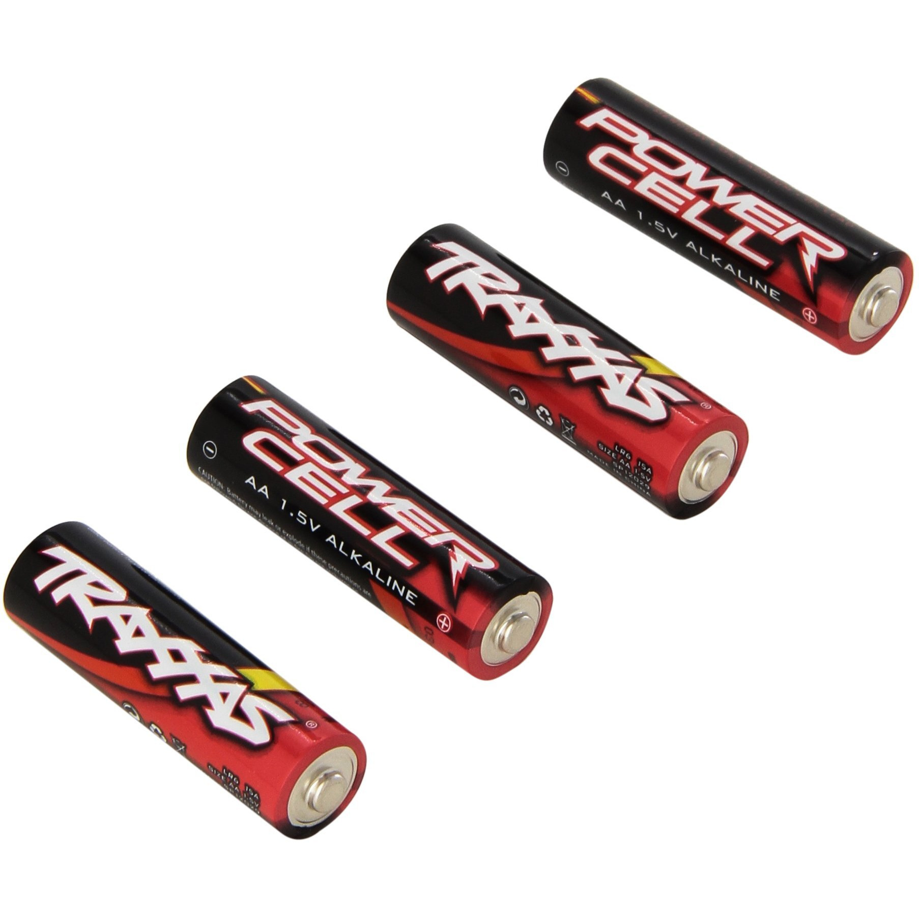 Traxxas 2914 Power Cell Aa Alkaline Batteries, Set Of 4