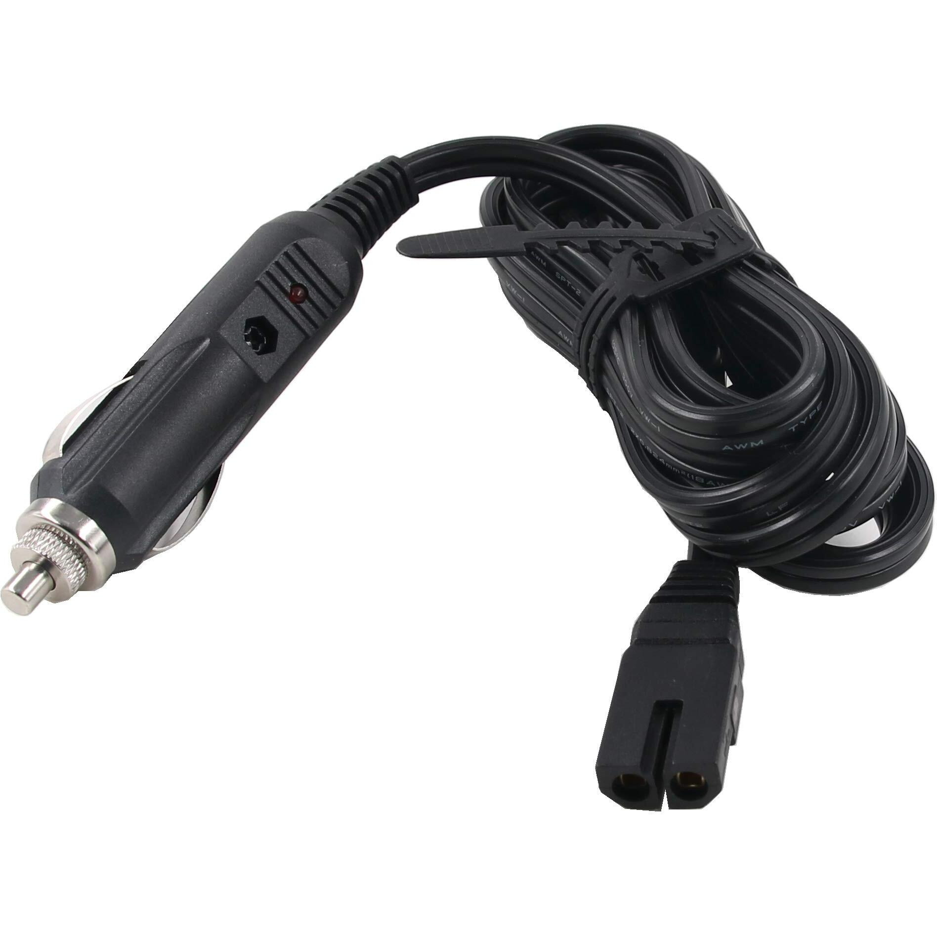 New 12V Car Dc Power Cord Fit For Igloo Cool Chill, Igloo Kool Mate, Igloo Iceless Te Thermoelectric Cooler - Replacement Car Charger Power Adapter -Extra Long 8Ft Cord