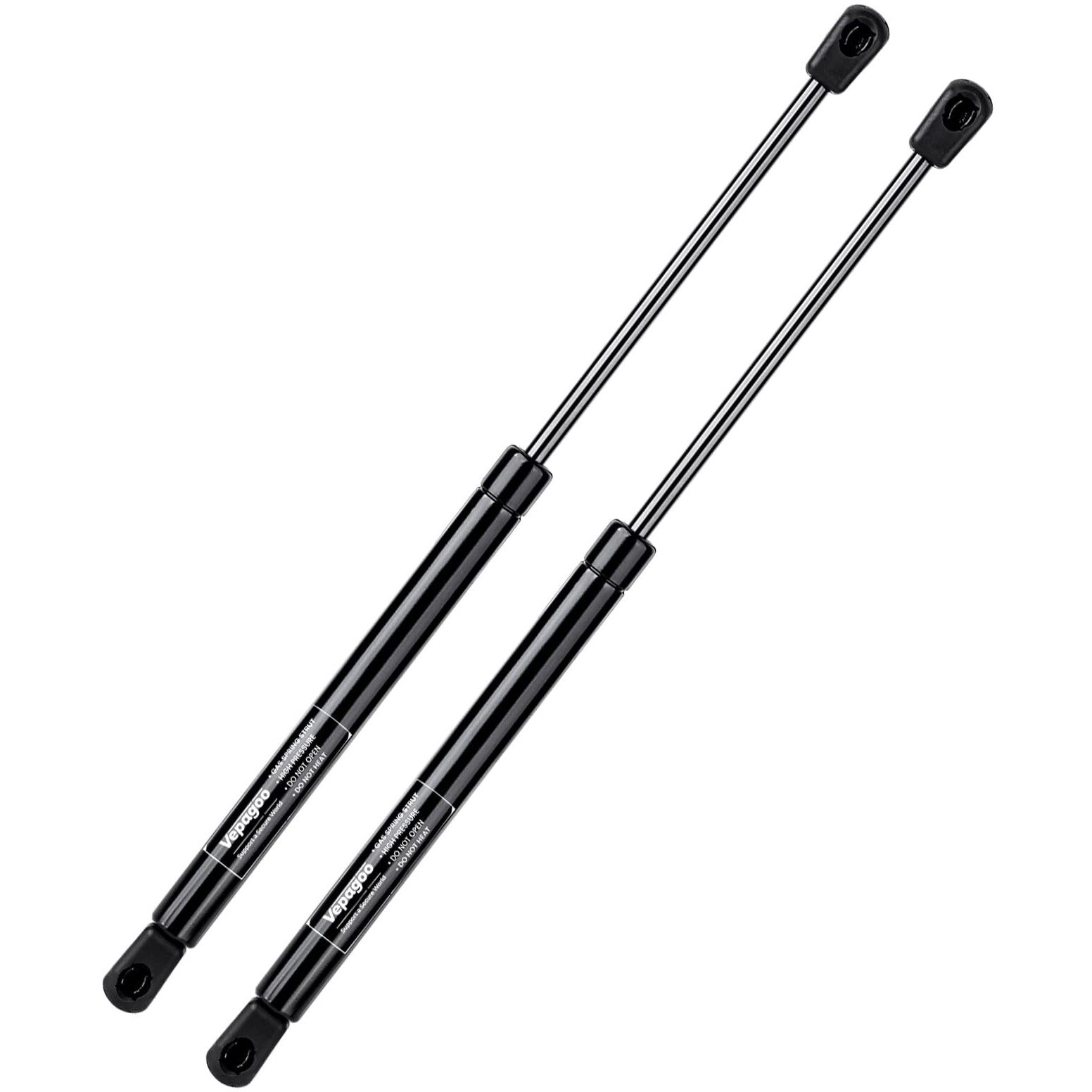 C16-09209 16 Inch 38Lbs/169N Gas Shocks Struts For Leer Are Atc Camper Topper Rear Window Truck Cap Camper Shell Canopy, Pack Of 2Pcs Vepagoo