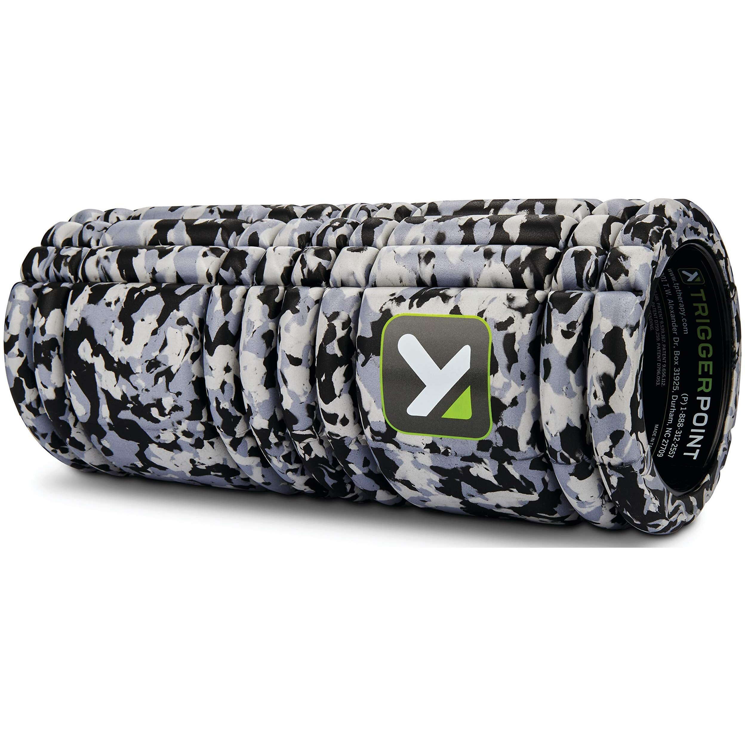 Triggerpoint Grid Foam Roller For Exercise, Deep Tissue Massage And Muscle Recovery, Original (13-Inch), Grey Camo