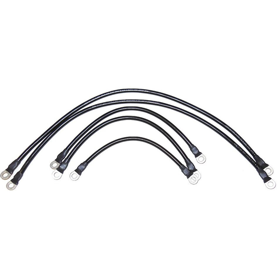 United Metro Golf Cart Club Car Precedent 48V, Battery Cable Set For 8V Batteries (6 Gauge)