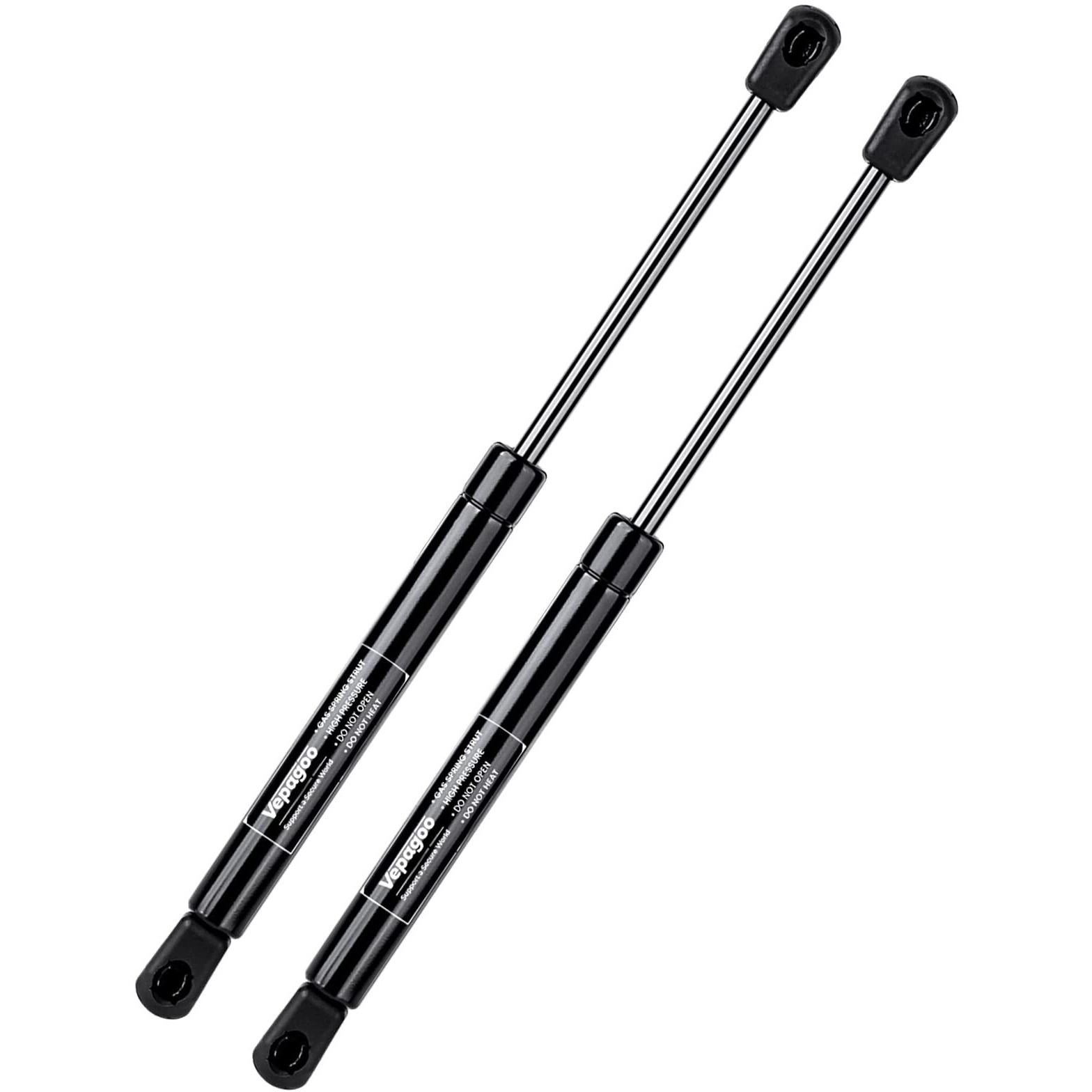 C16-12104 12 Inch 50Lb222N Gas Shocks Struts For Truck Pickup Tool Box, Weatherguard Aluminum Toolbox Are Topper Camper Shell Side Window, Set Of 2 Vepagoo