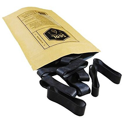 Skog Bands Heavy Duty Rubber Bands Made From Epdm Rubber - 5Col Survival Supply (Large)