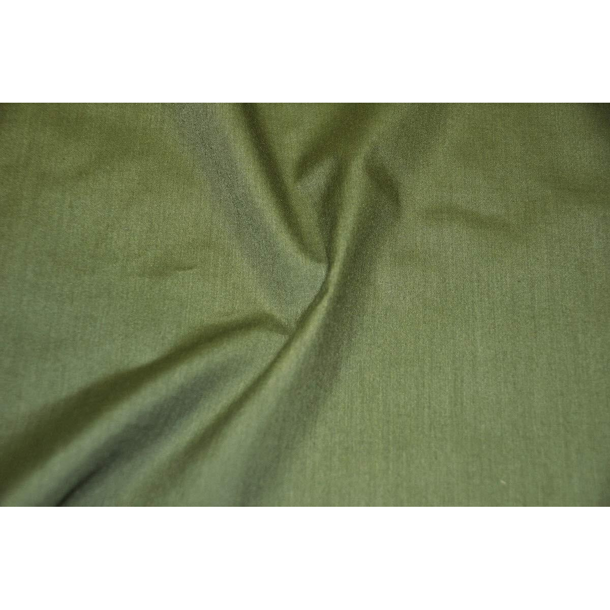 60 Wide Premium Cotton Blend Broadcloth Fabric By The Yard (Olive Green)