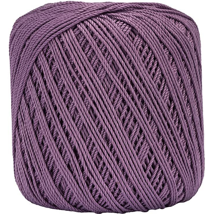 Aunt Lydia Fashion Plum Crochet - 3 Pack Of 150Y/137M - Cotton - Gauge 3 - Crochet