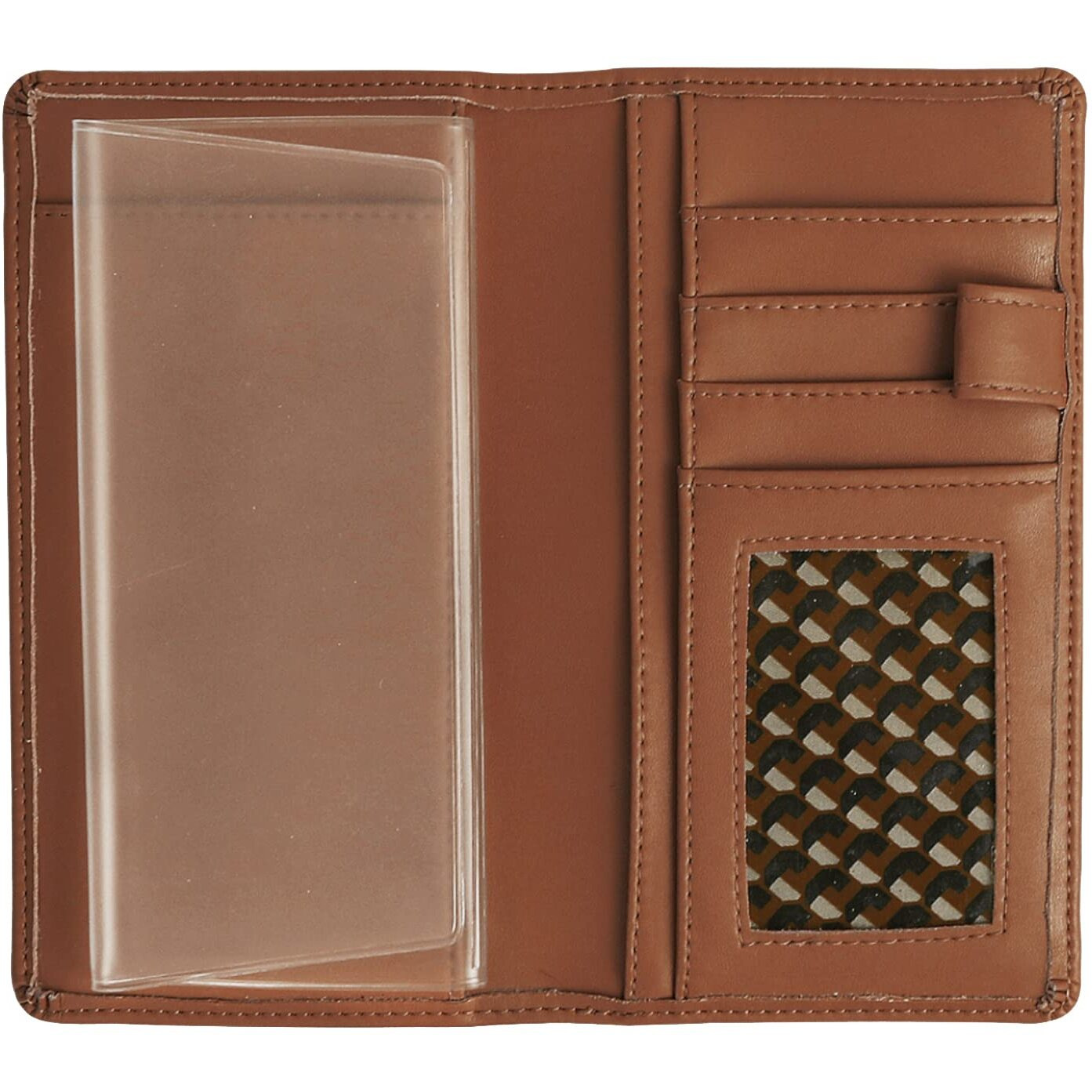 Sanlykate Leather Checkbook Cover For Men And Women, Pu Leather Check Book Case Card Holder With Free Divider, Standard Register Duplicate Checks With Pen Inserts