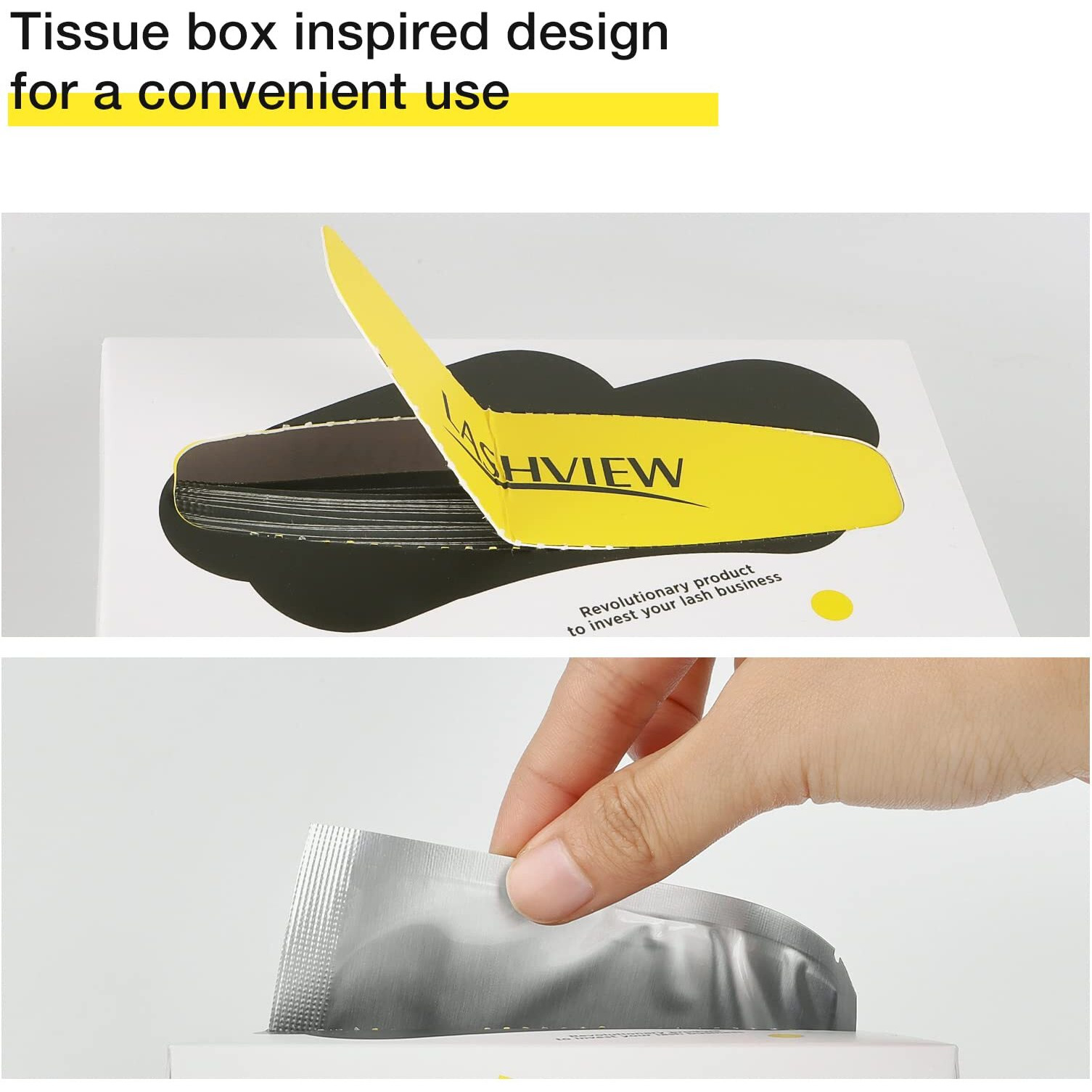 Lashview 50 Pairs Eye Pads,Under Eye Pads For Eyelash Extension,Microfoam Eye Pads,Natural No Hydrogel,Lash Extension Lint Free,Fit Most Eye Shape, Stick Well,Hypoallergenic,Waterproof