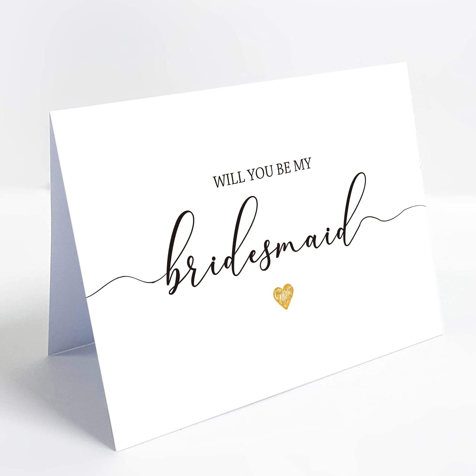 Spercy 11 Bridesmaid Proposal Cards With Envelope, 8 Will You Be My Bridesmaid, 2 Will You Be My Maid Of Honor, 1 Will You Be My Matron Of Honor