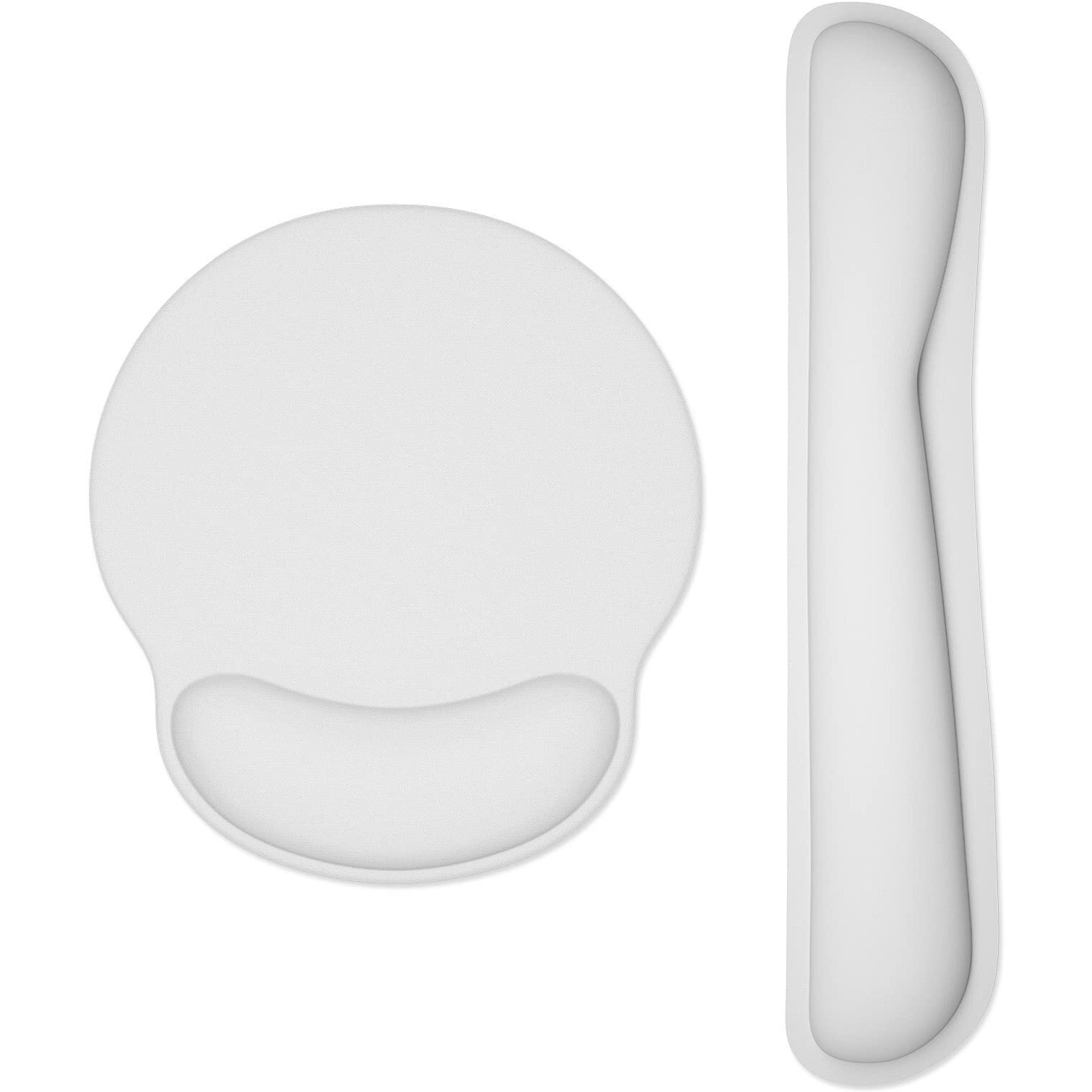 Dapesuom Keyboard Wrist Rest And Mouse Pad With Wrist Support, Memory Foam Wrist Rests For Keyboard And Mouse Set, Ergonomic Wrist Pad With Non Slip Base For Easy Typing & Pain Relief,Space Gray