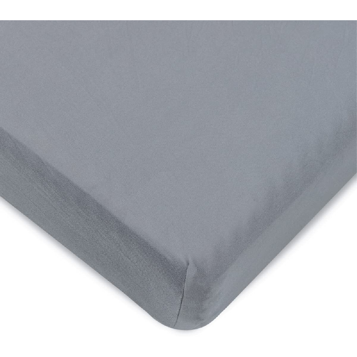 Fitted Sheet For The Milliard Trifold Mattress, Super Soft And Cozy Washable Grey Sheet (Cot, 4")