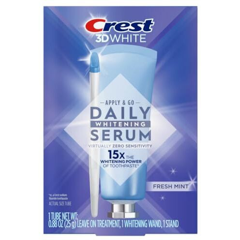 Crest Whitening Emulsions Leave-On Teeth Whitening Gel Pen Kit, 0.88 Oz (25 G)