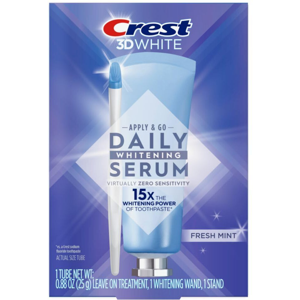 Crest Whitening Emulsions Leave-On Teeth Whitening Gel Pen Kit, 0.88 Oz (25 G)
