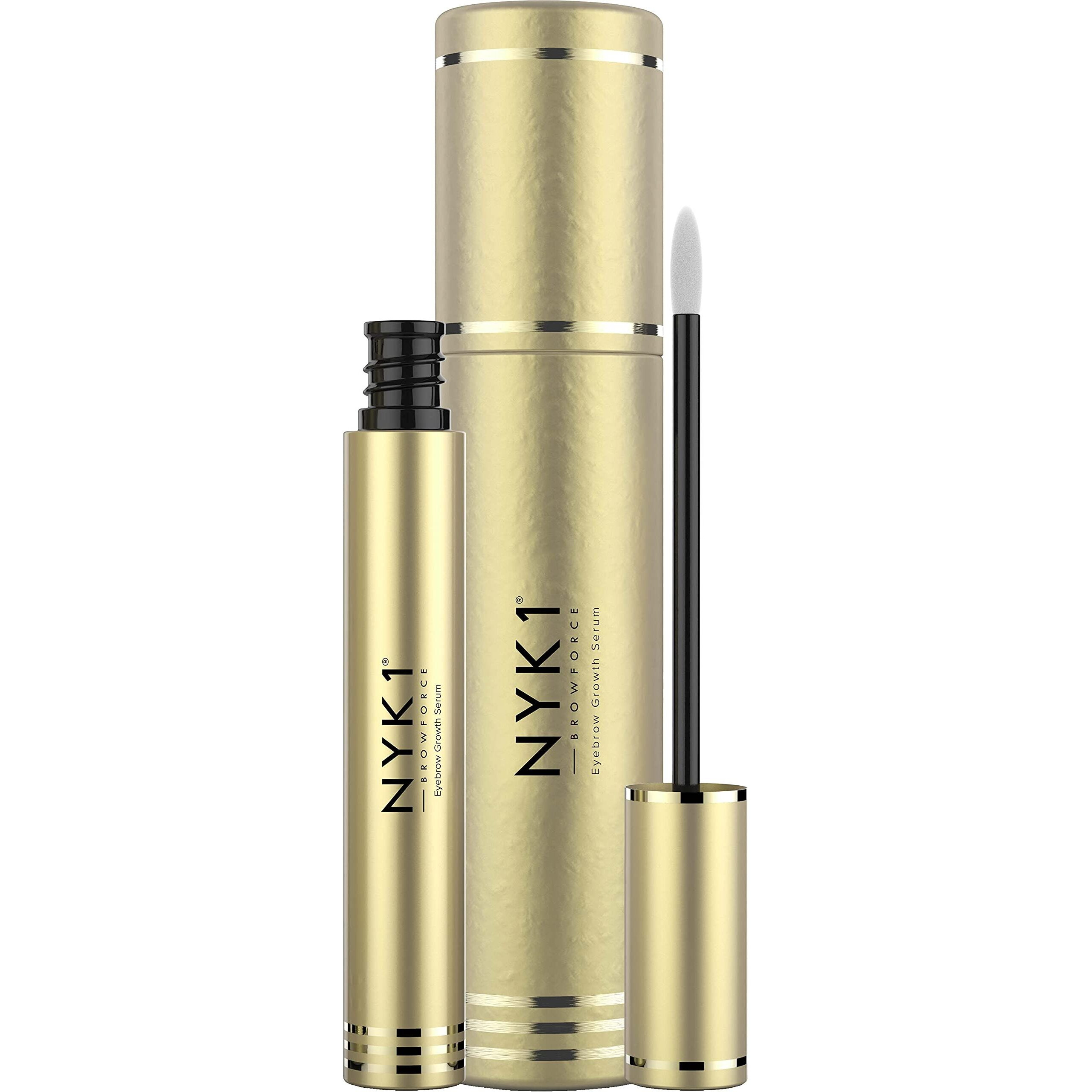 Incredible Browforce Eyebrow Growth Serum For Thicker Brows (8Ml) Eyebrow Serum To Grow Brows For Natural Longer Fuller Brows Brow Serum - Nyk1 Lash And Brow Growth Serum Enhancing Eye Brow Serums