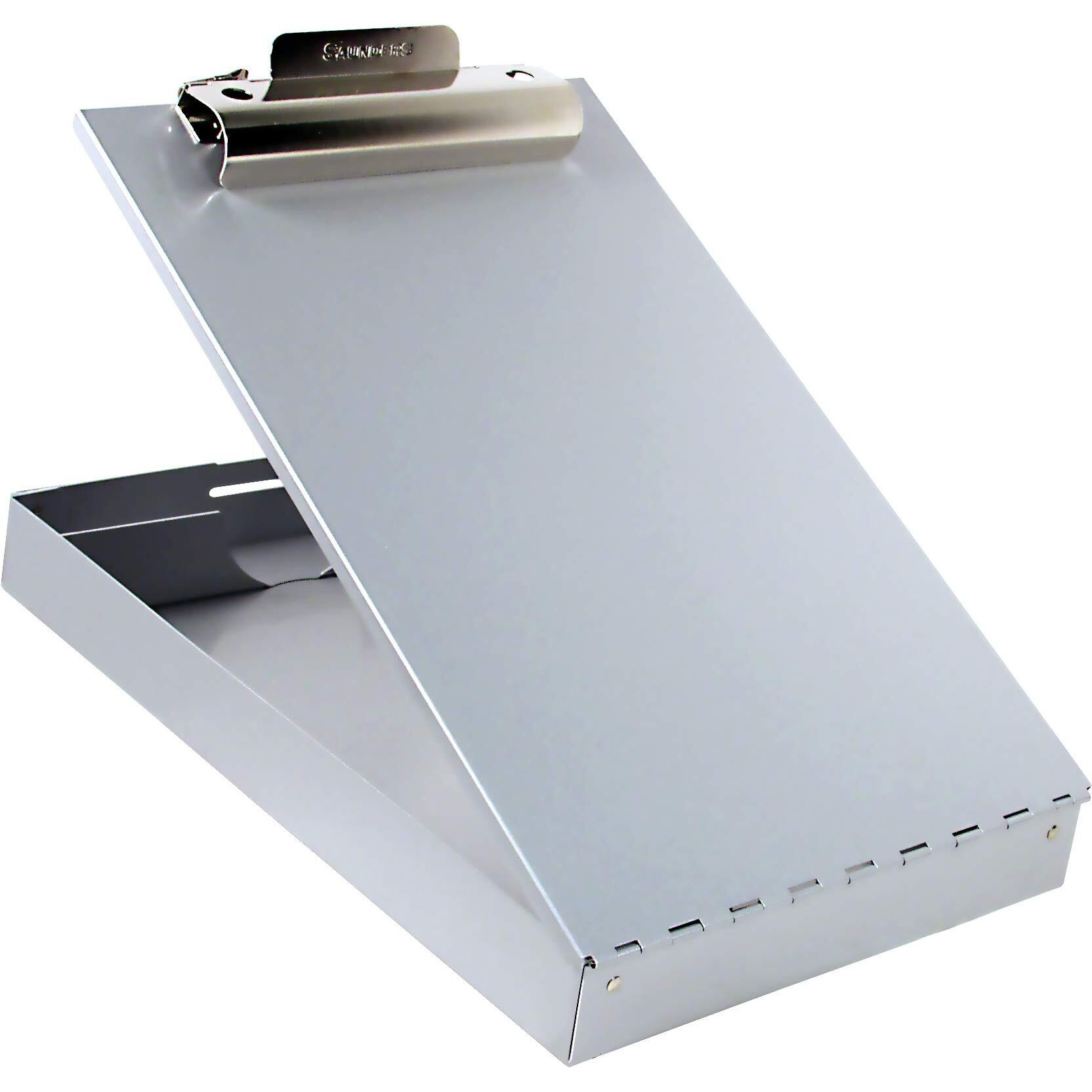 Saunders Recycled Aluminum Redi-Rite Storage Clipboard, Legal Size, 85 X 14-Inches (11019), Silver
