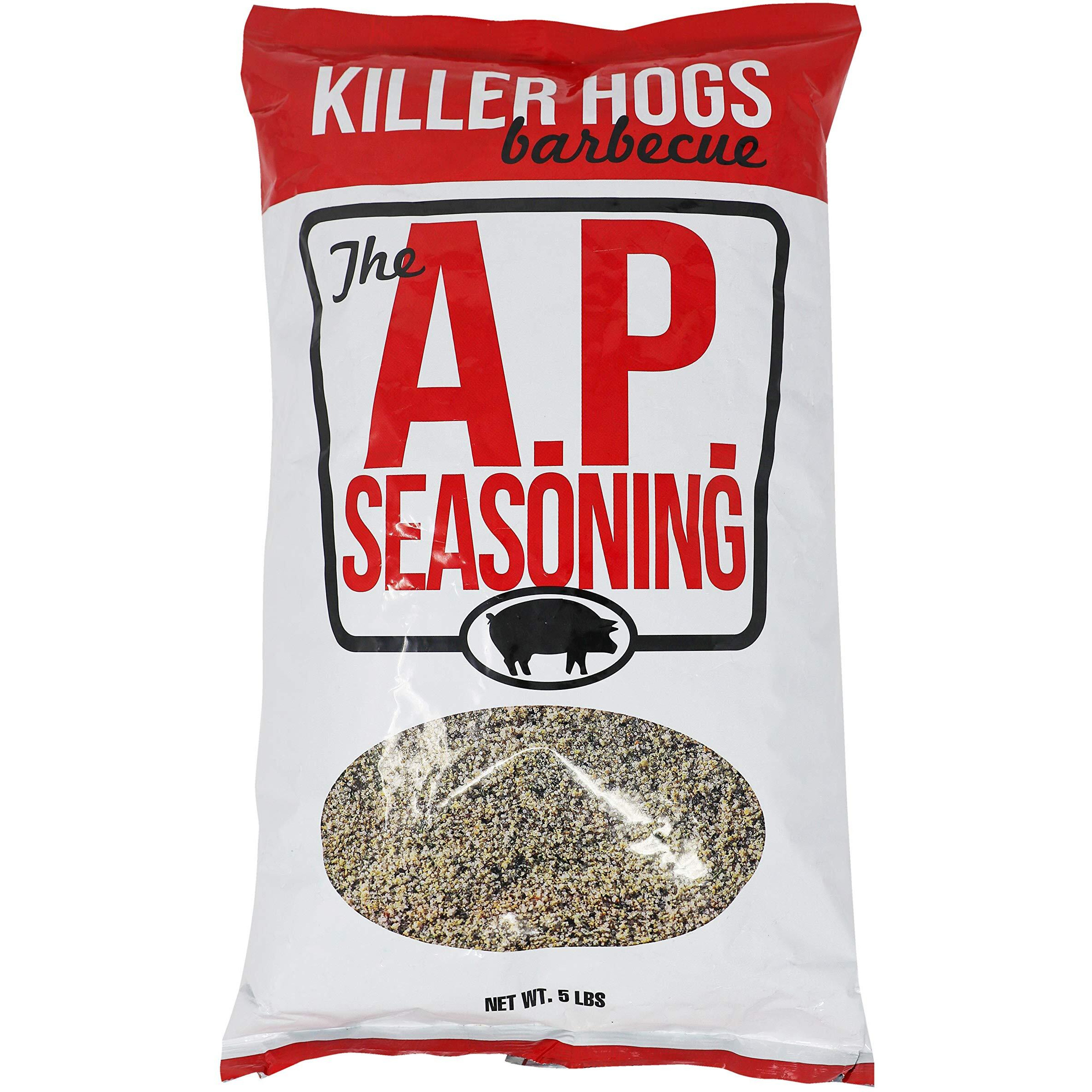 Killer Hogs Ap Seasoning  Championship Bbq And Grill All Purpose Seasoning For Beef, Steak, Burgers, Pork, And Chicken  Salt, Pepper, Garlic (Spg)  5 Pounds