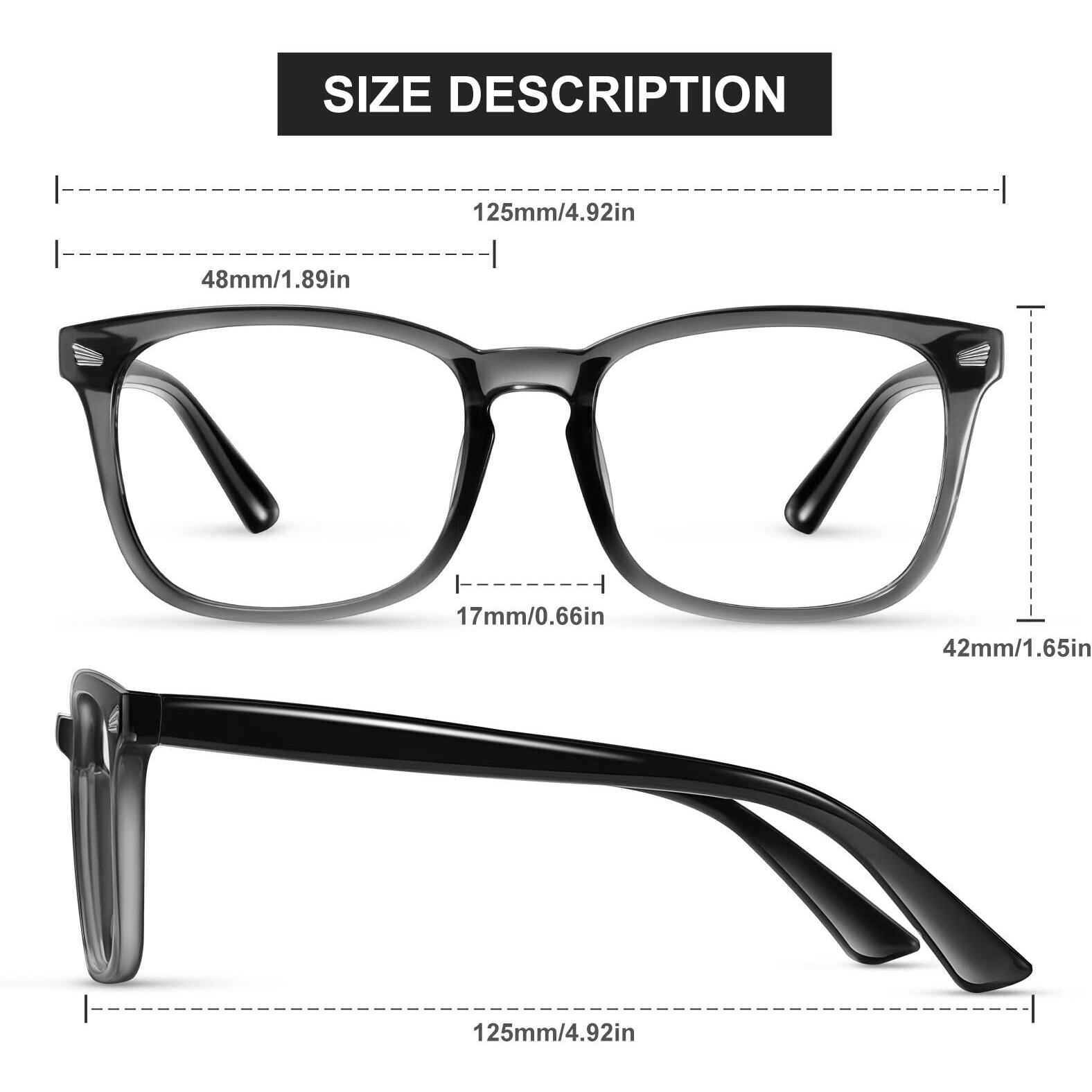 Okany Blue Light Gla-Sses For Kids 3 Pack Blue Light Blocking Gla-Sses For Girls Boys Computer Gaming Screen Gla-Sses, Anti Glare Eyestrain Teen Fashion Gla-Sses Age 3-10 (Grey Black+Leopard+Pink)