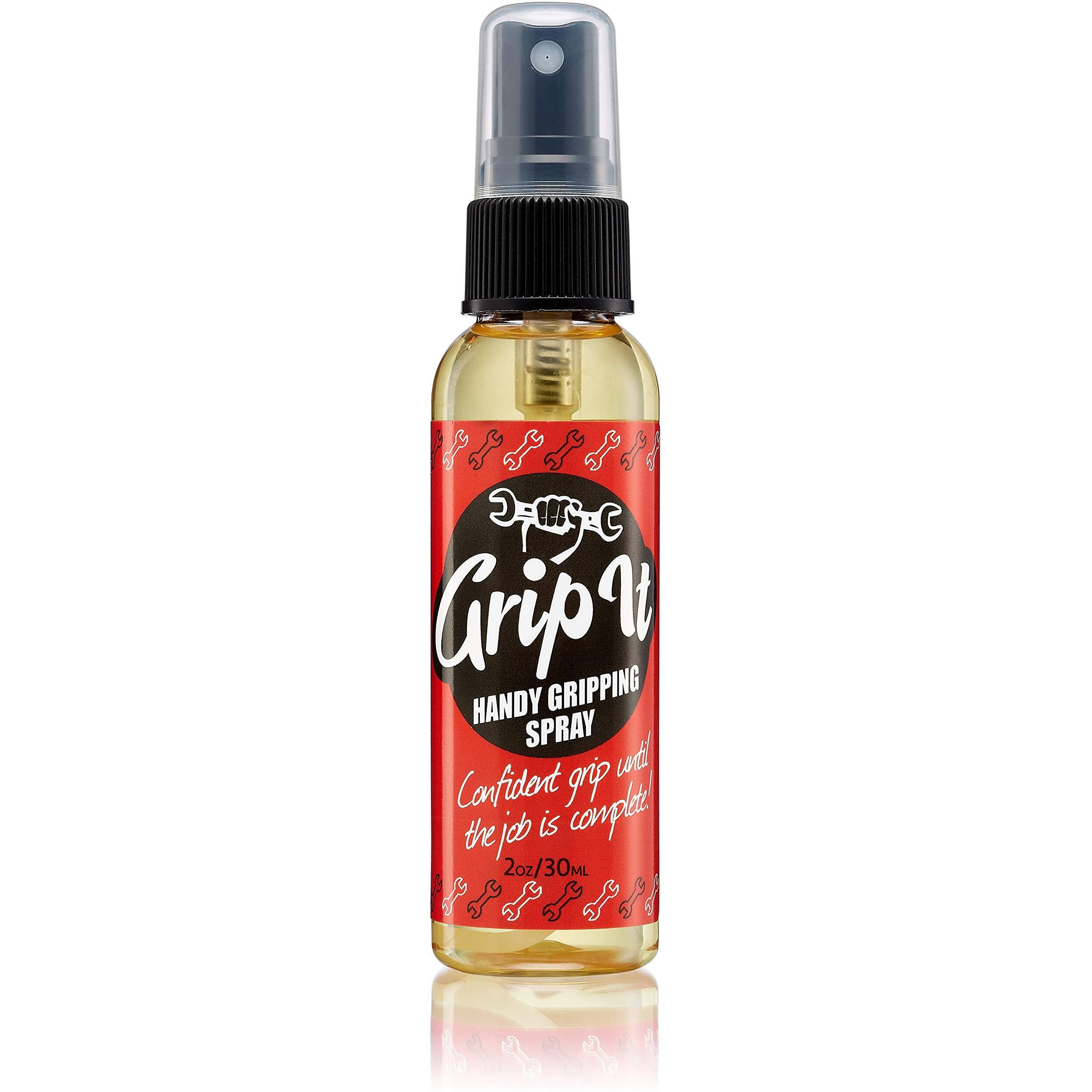 Spin It Gripping Solution - Better Hand Grip Spray For Pole Dancing, Aerial Silks - Supercharge Tennis Overgrips, Pickleball Paddles - Grip Replacement, 2 Oz