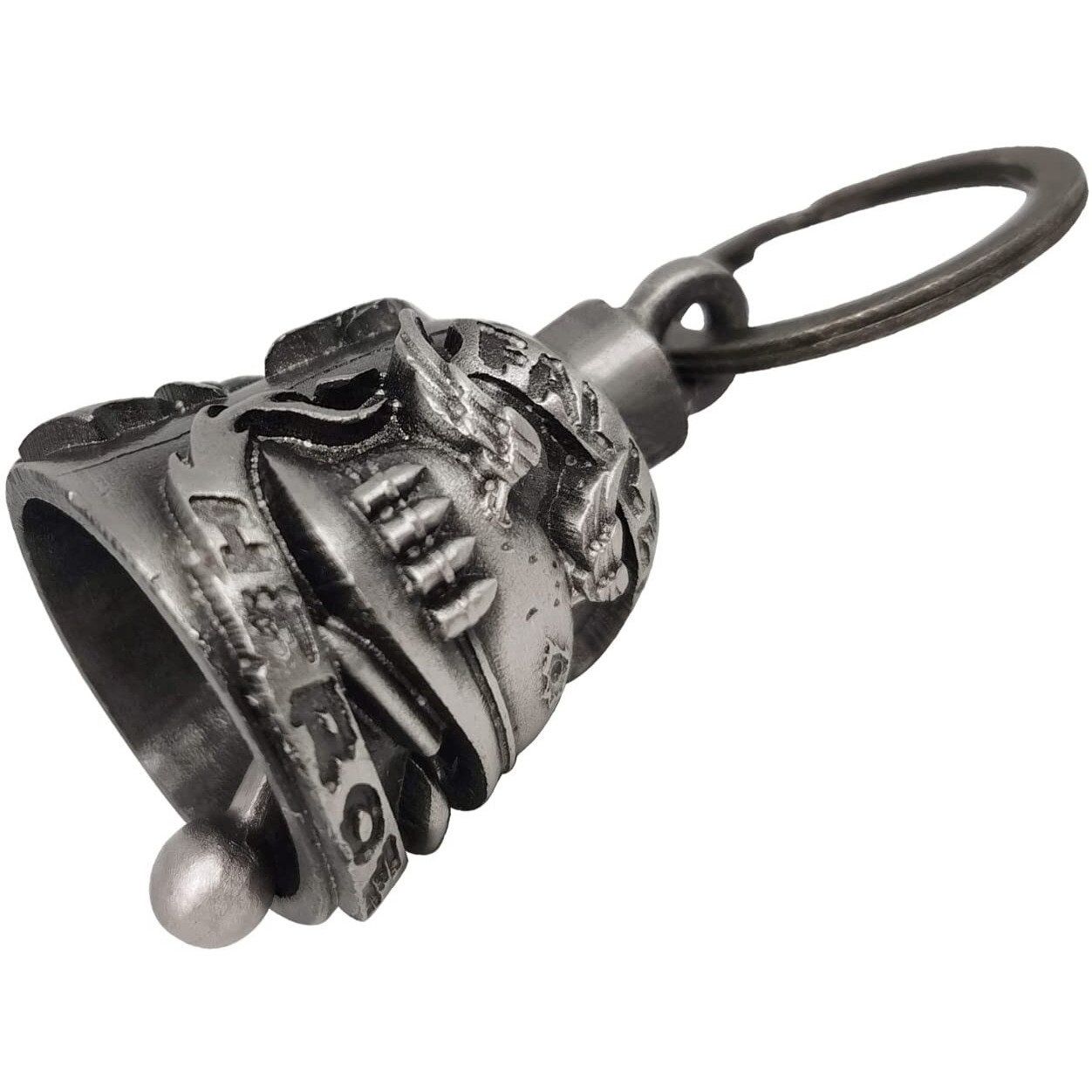 Motorcycle Bell With Hanger For Biker, Good Luck Biker Bells & Motorcycle Accessories, Key Chain With Delicate Luck Bell