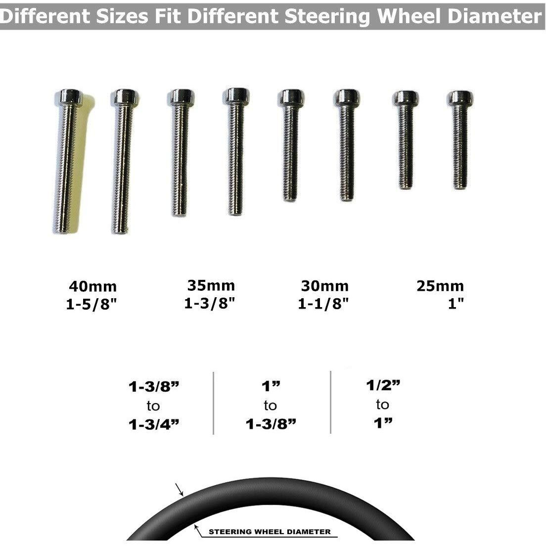 1 Set Universal Deluxe Steering Wheel Spinner Knob Replace Ty26583 Fit For John Deere Tractors Lawn Mowers Forklifts Car Truck Boat