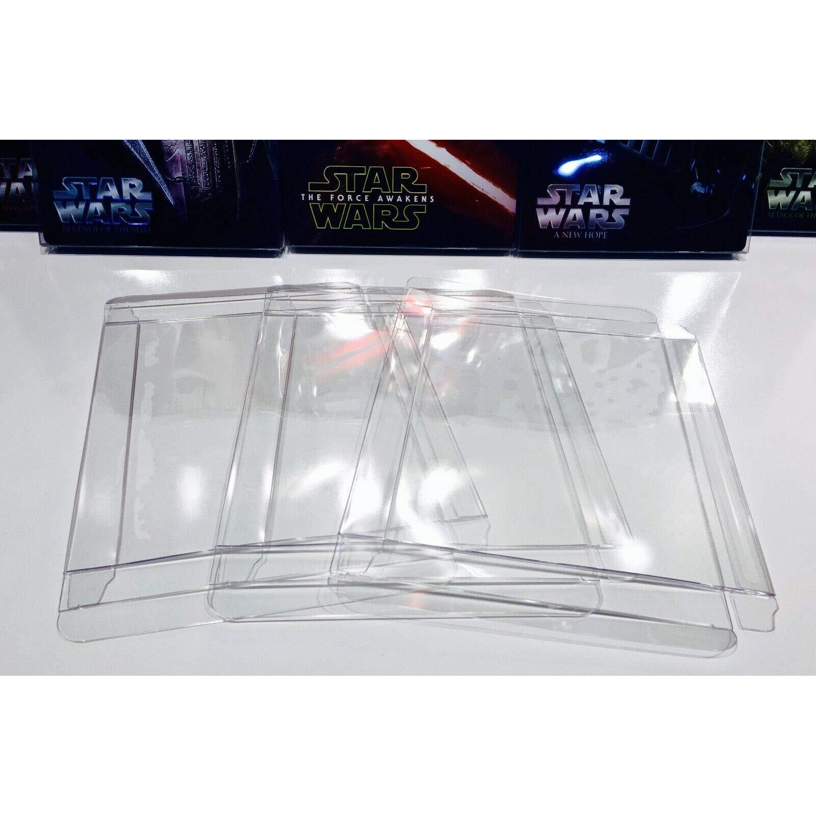 10 Steelbook Box Protectors/Protective Sleeves Cases/Clear Slipcovers G2