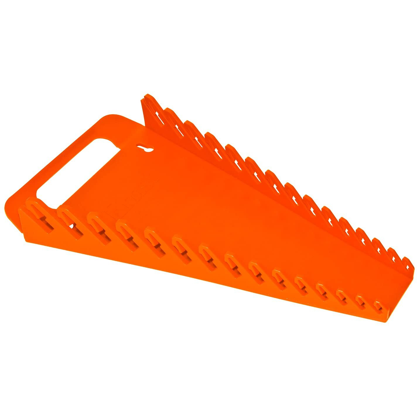 Ernst 5057 Gripper Wrench Organizer, 15 Tool, Orange