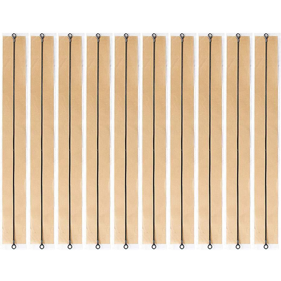 10 Pack 12-Inch Sealer Replacement Element Grip 300Mmx2Mm And Teflon Tapes, Impulse Sealer Repair Kits For 12-Inch Heat Sealers, Suitable For Most Hand Sealers