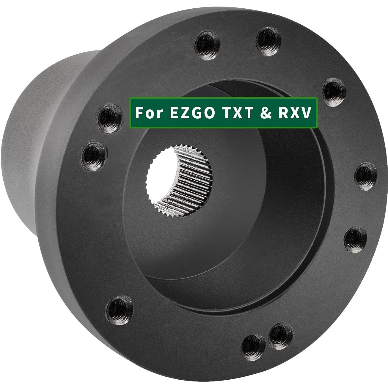Clubrally Golf Cart Steering Wheel Adapter For Ezgo Txt & Rxv-Black