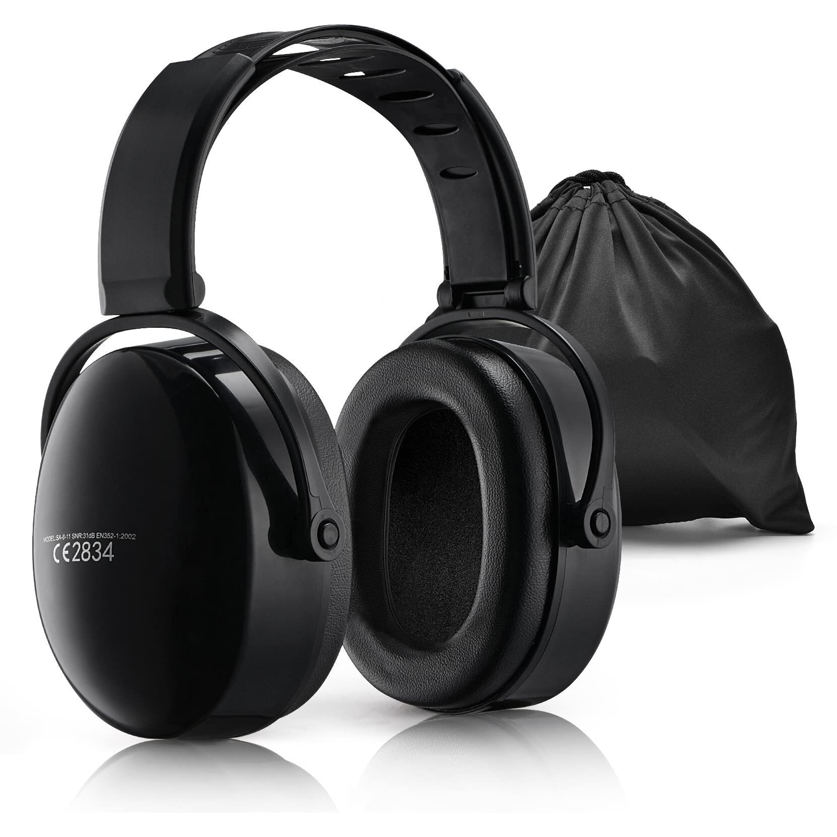 Ear Protection For Shooting, Noise Cancelling Headphones For Autism, Adjustable Noise Cancelling Ear Muffs For Adults, Earmuffs Hearing Protection For Shooting Range, Effective Shooting Ear Protection