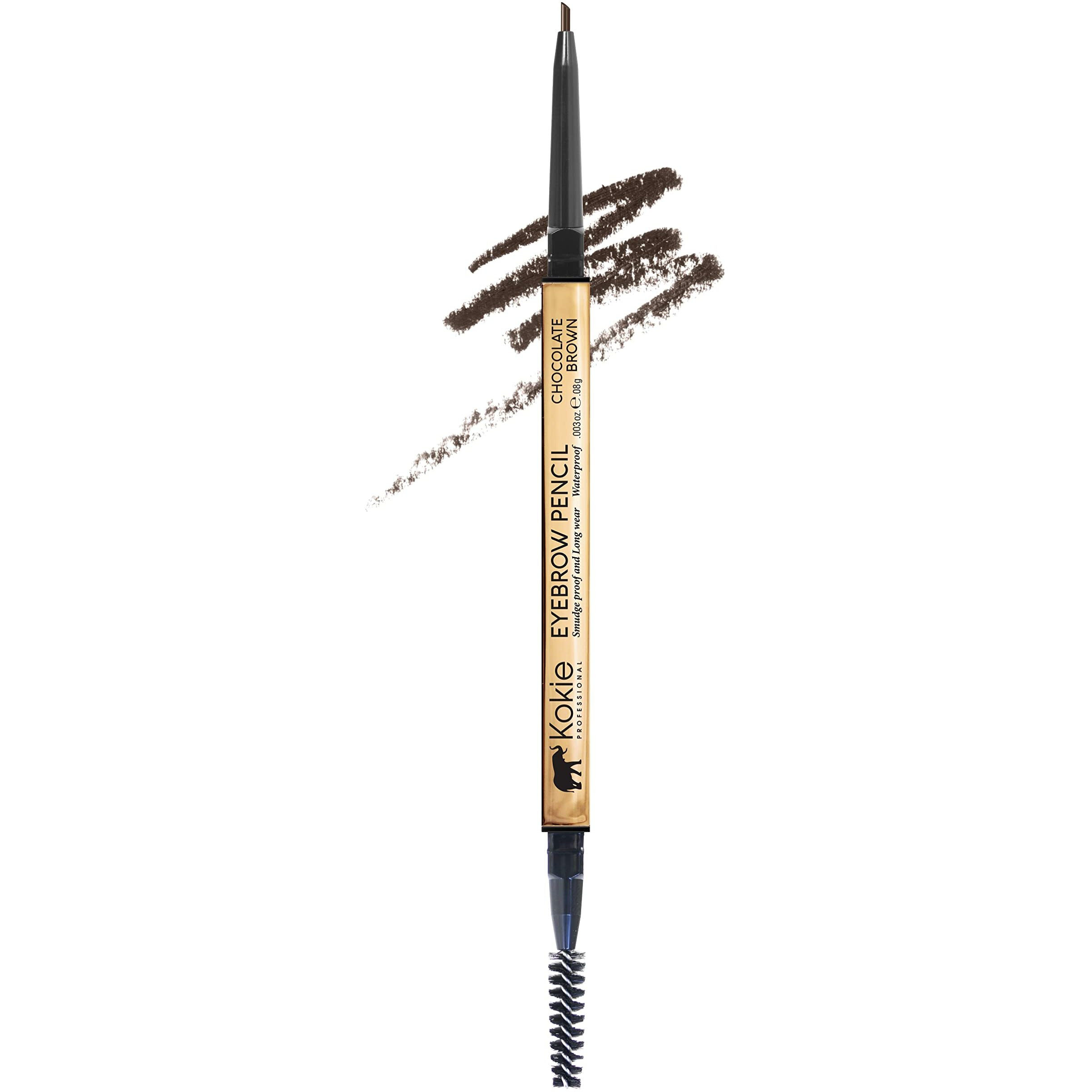 Kokie Cosmetics Micro-Fine Eyebrow Pencil (Chocolate Brown Gb265)