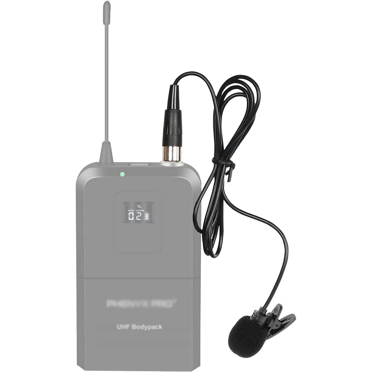 Todlinkoc Lavalier Lapel Microphone With Mini Xlr Jack, Hand-Free Clip-On Lapel Mic Compatible With Wireless Mic System Uhf Bodypacks Voice Amplifier