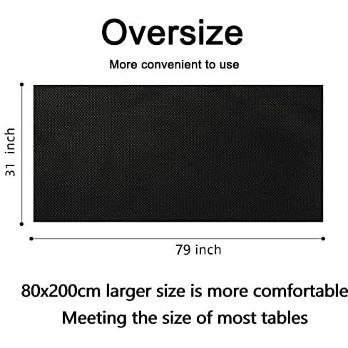 50 Pcs 31" X 79&quotThick Soft Massage Table Sheets Sets Disposable Spa Bed Sheets Non Woven Fabric Lash Bed Cover (Black)