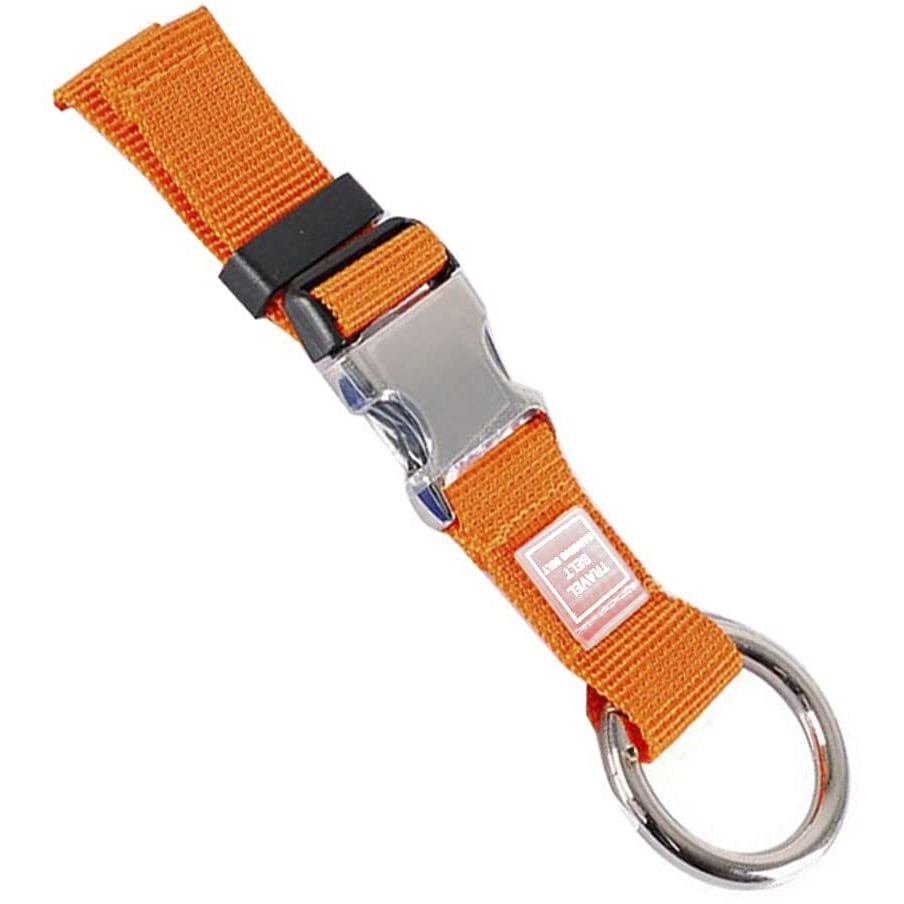 Add-A-Bag Luggage Strap Jacket Gripper, Luggage Straps Baggage Suitcase Belts Travel Accessories - Make Your Hands Free, Easy To Carry Your Extra Bags, Orange