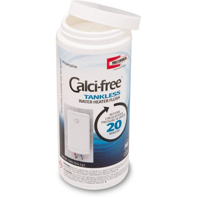 Rectorseal 68708 1.2-Pound Calci-Free Tankless Water Heater Flush