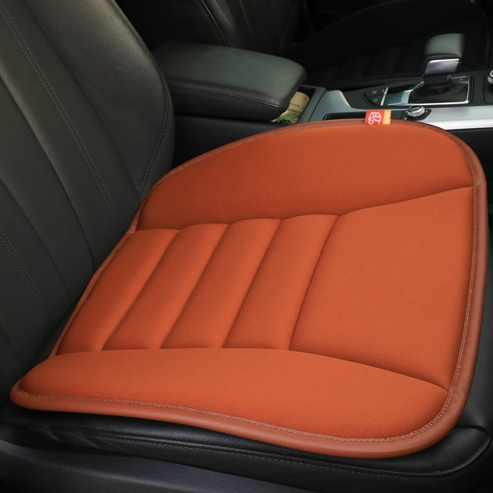 Raorandang Car Seat Cushion Pad For Car Driver Seat Office Chair Home Use Memory Foam Seat Cushion, Coffee