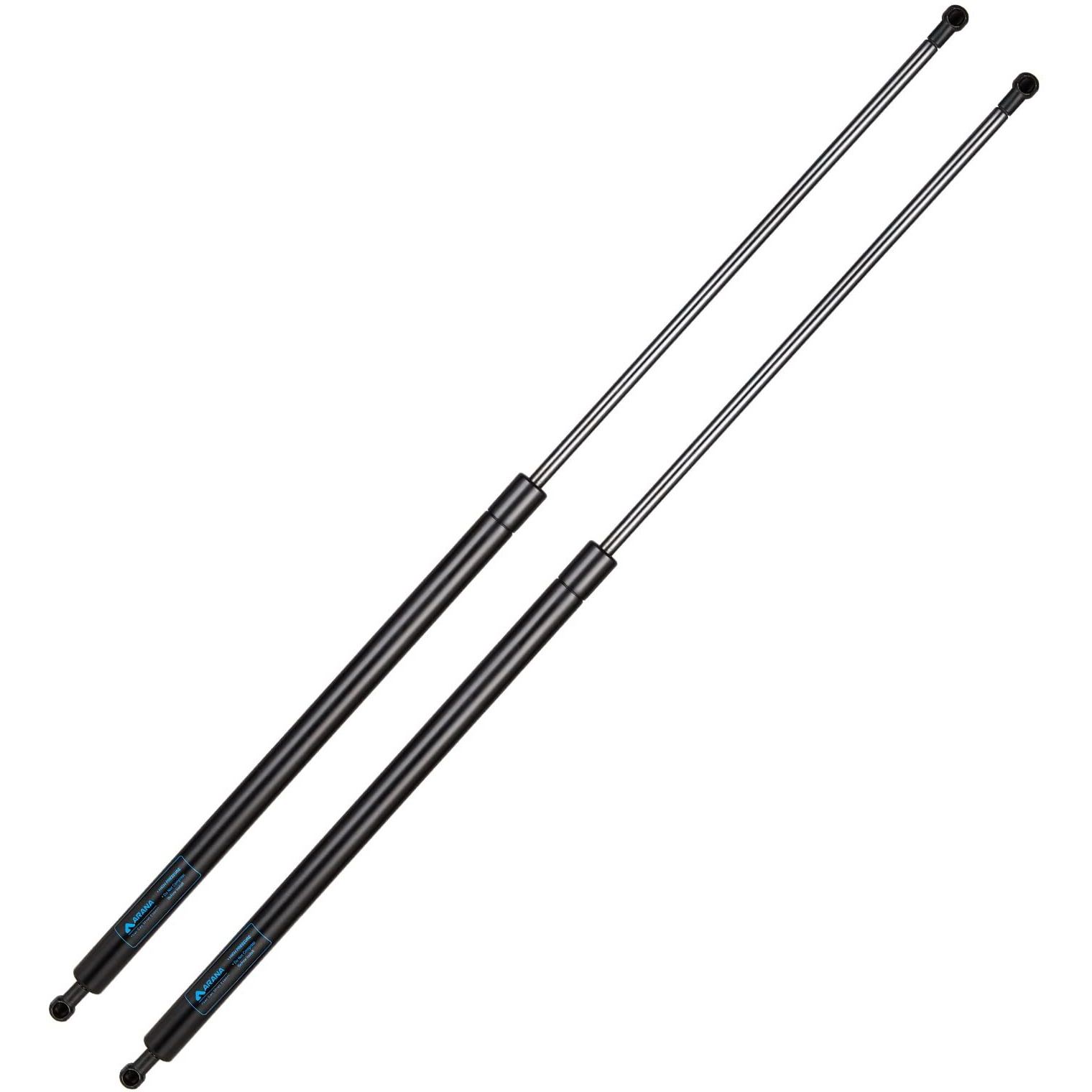 Arana Ml28100 30.9 Inch 100Lb Gas Struts Spring Shocks Sl28100 31" 100Lb Lift Support For Tonneau Cover Truck Bed Floor Hatch Trap Door Tailer Door Custom Window, 2Pcs Set