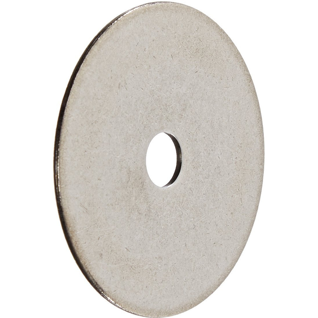 Small Parts 18-8 Stainless Steel Flat Washer, Plain Finish, 1" Hole Size, 1-1/16" Id, 2" Od, 0.125" Nominal Thickness (Pack Of 10)