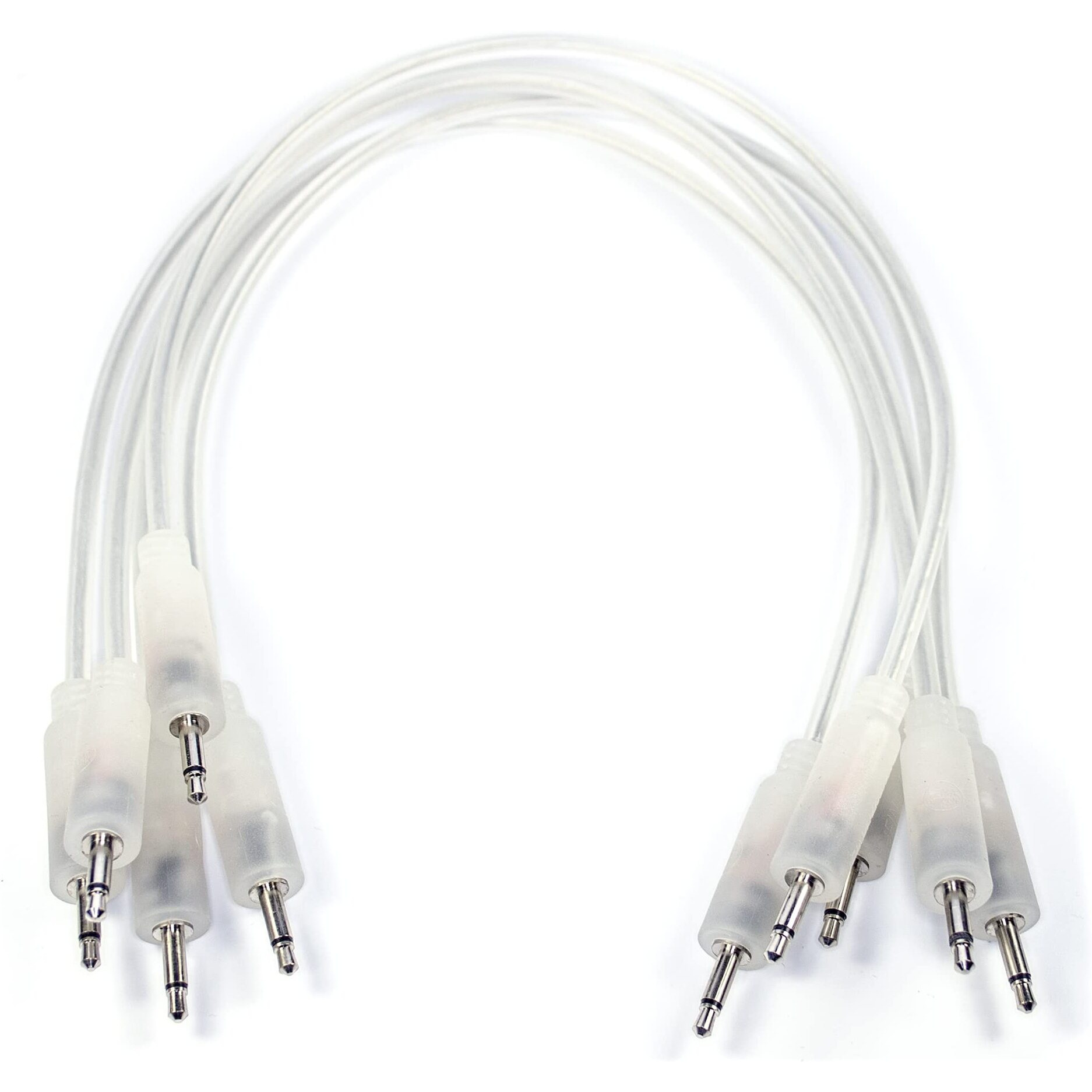 Heinakroon Led Cv Patch Cables Eurorack Modular Test Leads, 5-Pack (11.8)