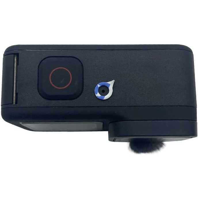 Camera Mic Wind Muff For Go Pro Hero 9 10 Dead Cat Windscreen Microphone Cover For Series Of Go Pro Hero (Black)