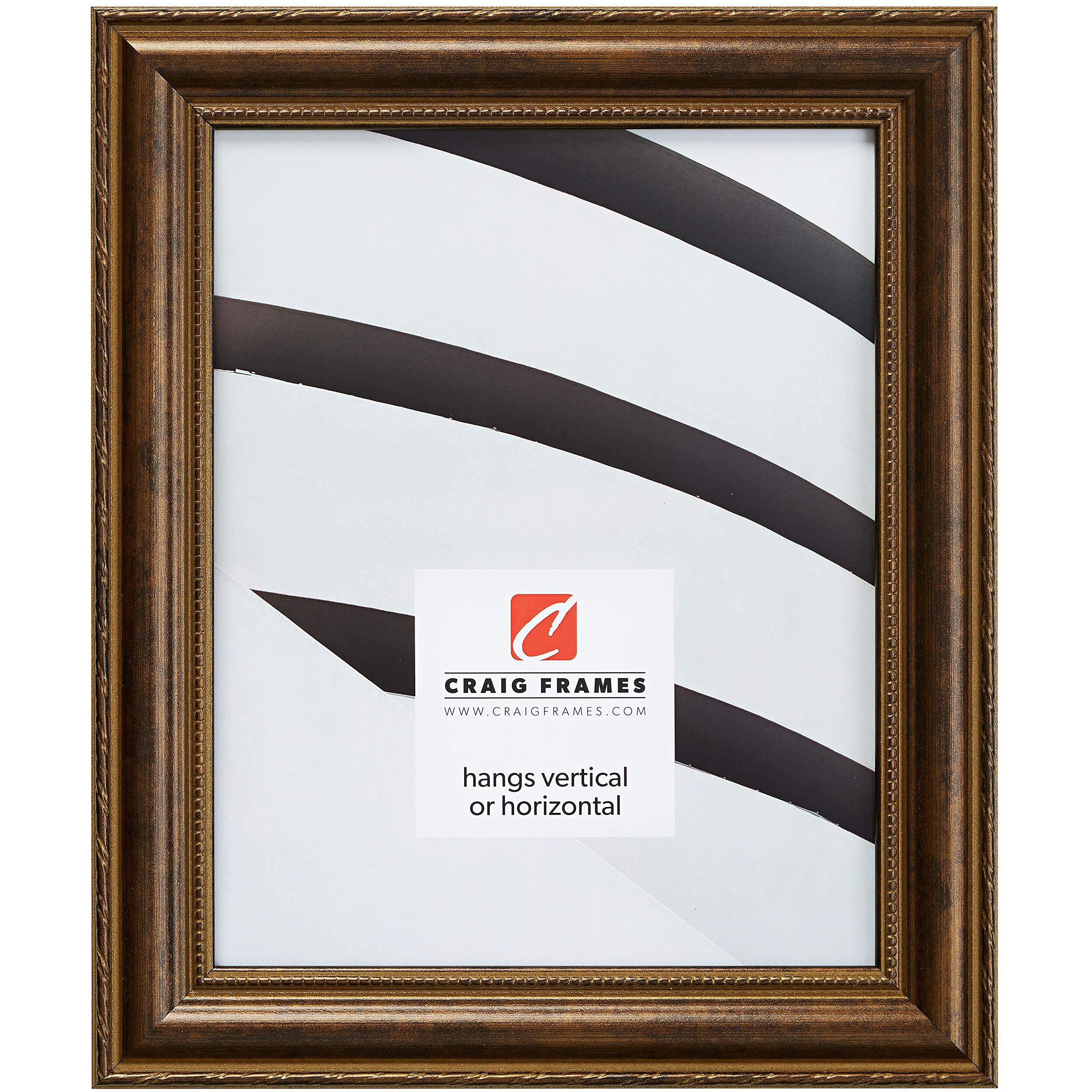 Craig Frames Victoria, Ornate Bronze Picture Frame, 24 X 36 Inch