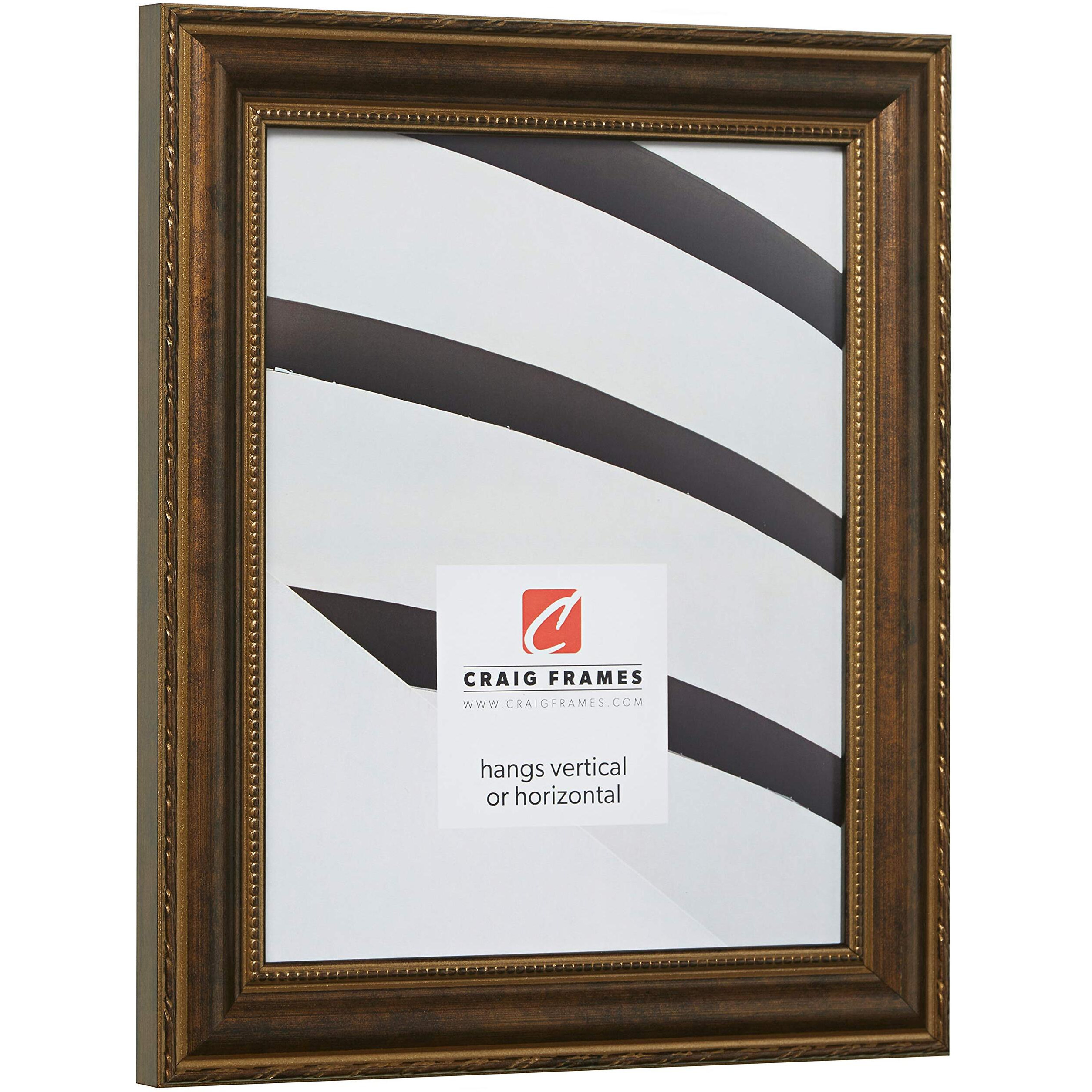 Craig Frames Victoria, Ornate Bronze Picture Frame, 24 X 36 Inch