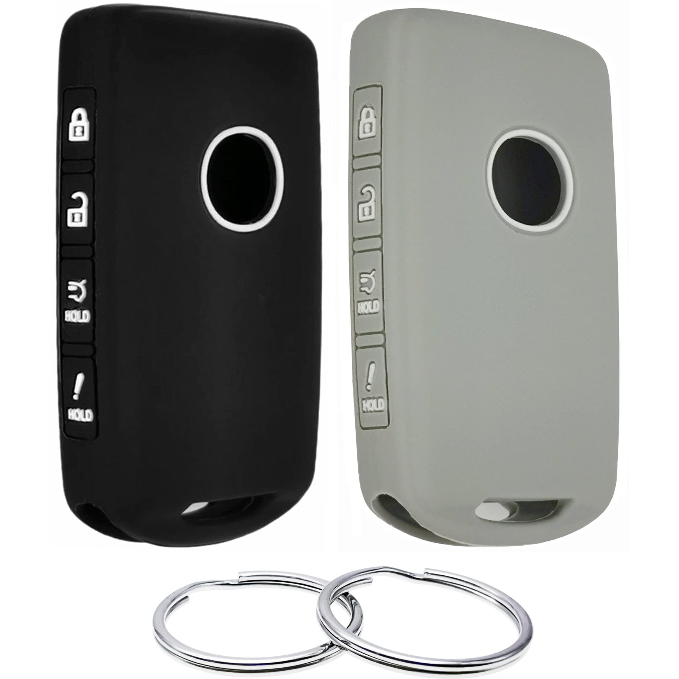 Reprotecting Silicone Rubber Key Fob Cover Compatible With 2019-2023 Mazda 3 6 Cx-30 Cx-5 Cx-9 Cx-50 Wazske11D01 662F-Ske11D01