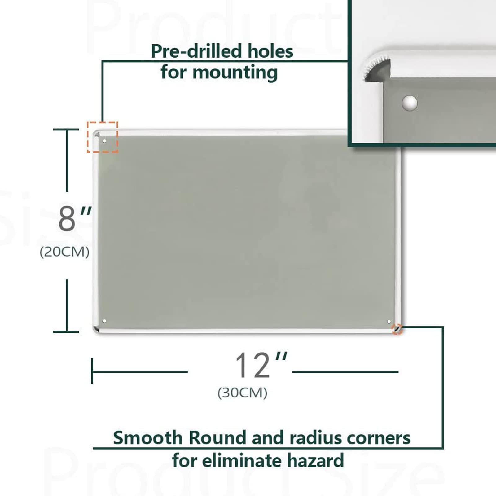 Vintage Metal Tin Sign Pacific Coast Highway Signs California Decor Abbey Street Road Sign Surf Tin Signs Summer Travel Gift 12 X 8 In