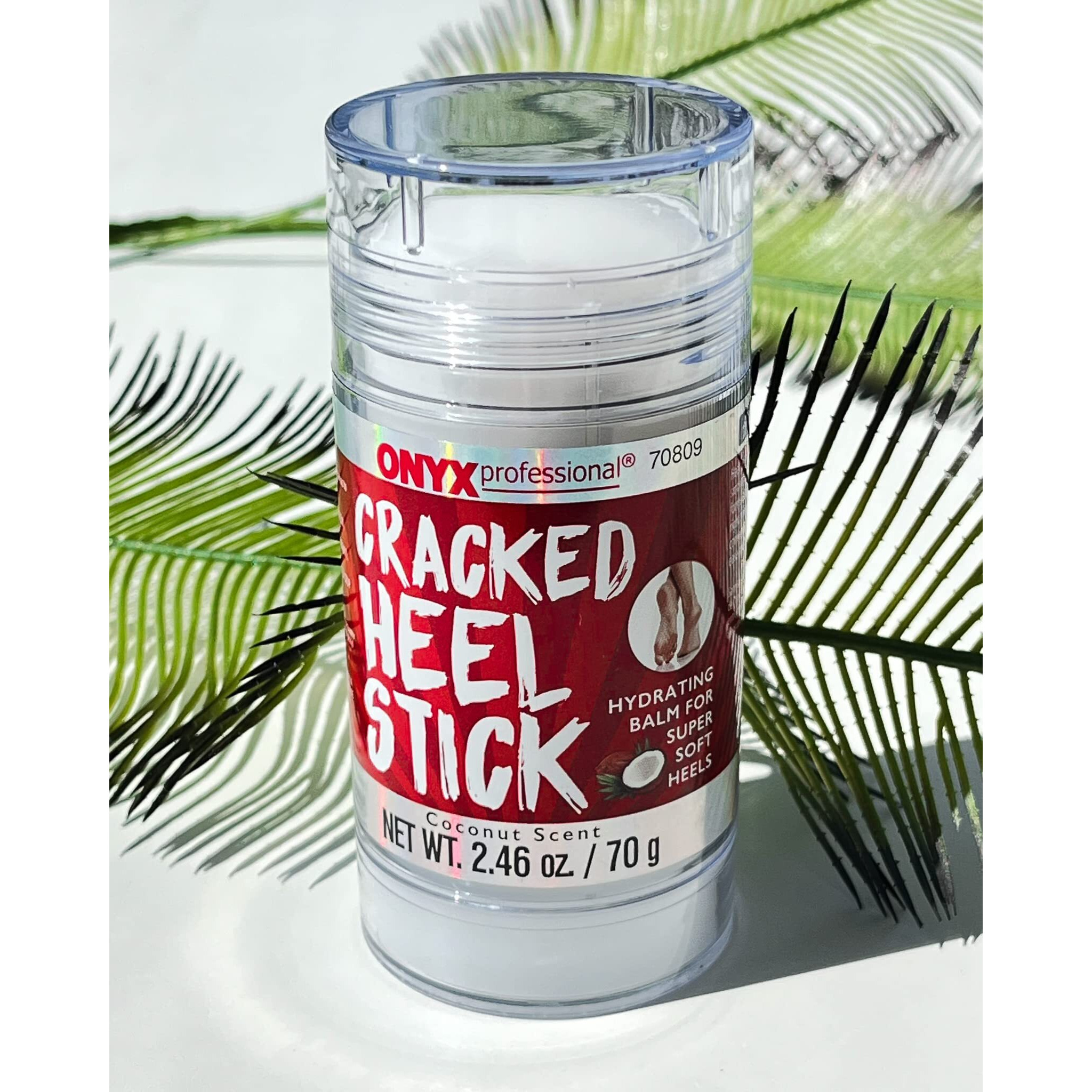 Onyx Professional Cracked Heel Stick 2 Pack, Treatment Balm For Dry Rough Feet