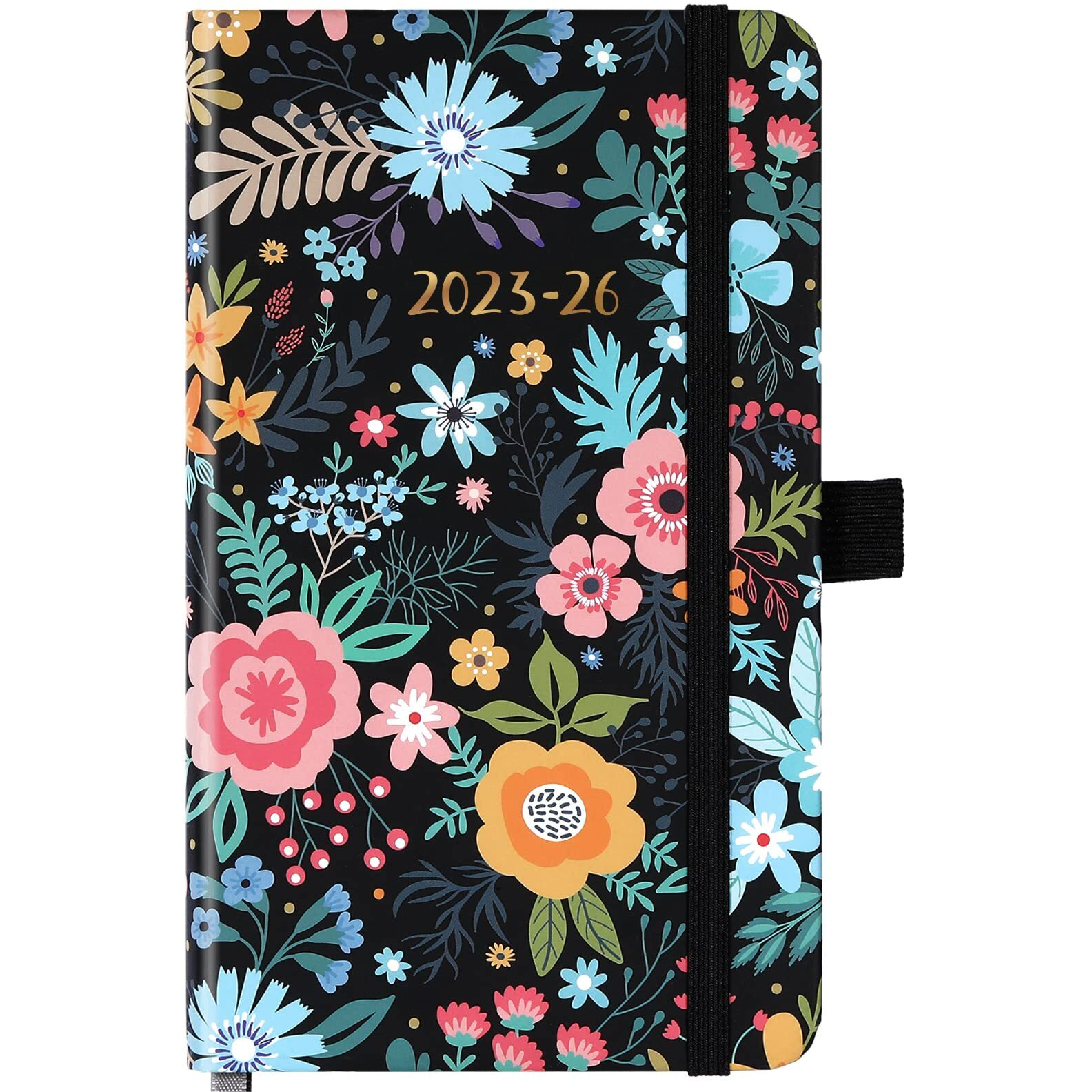 2023-2026 Pocket Planner/Calendar - Monthly Pocket Planner/Calendar With Pen Hold, Jul. 2023 - Jun. 2026, Inner Pocket And 63 Notes Pages, 6.6" X 3.7"