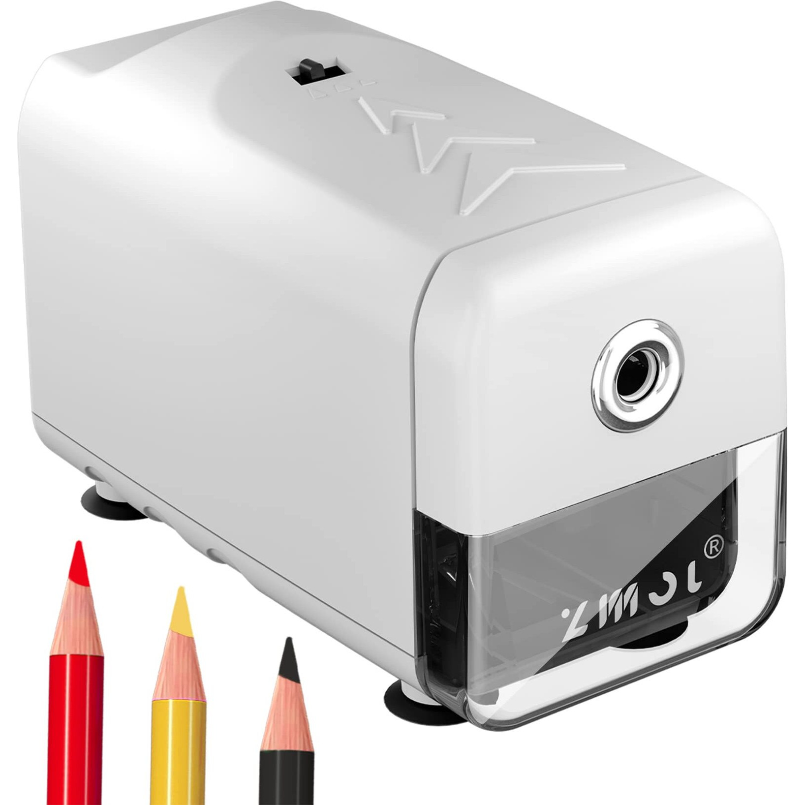 Zmol Electric Pencil Sharpeners,Heavy Duty Classroom Pencil Sharpeners For 6.5-8Mm No.2/Colored Pencils,Automatic Commercial Industrial Pencil Sharpener,Best School Pencil Sharpener,Auto-Stop
