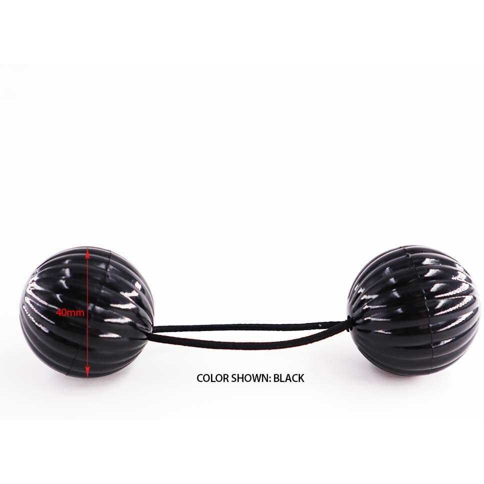 8 Pcs Hair Ties 40Mm Large Ball Bubble Ponytail Holders Colorful Elastic Accessories For Kids Children Girls Women All Ages (Brown Assorted)